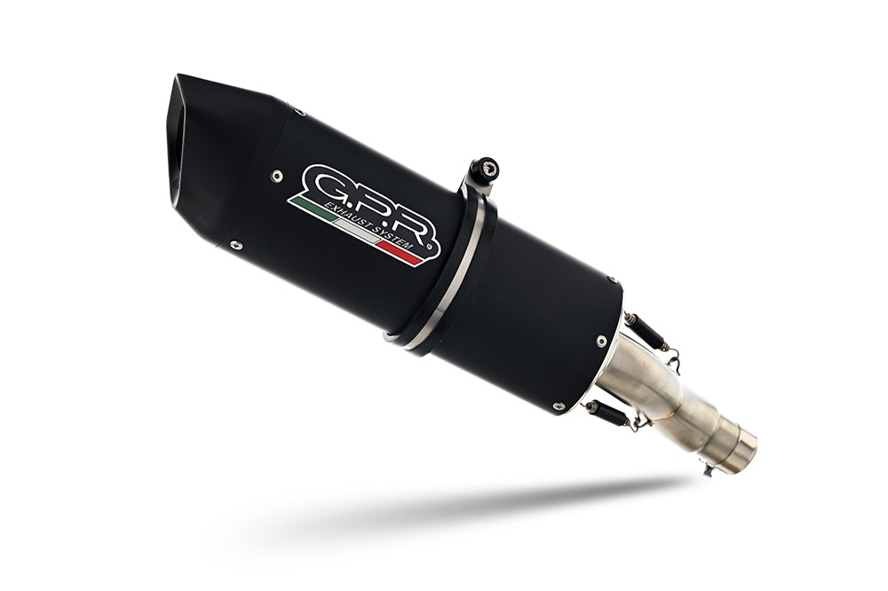 SCARICO GPR FURORE NERO OPACO OMOLOGATO KAWASAKI ZX10R 2008-2009