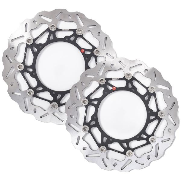 COPPIA DISCHI FRENO ANTERIORI BRAKING SK2 KTM ADVENTURE 1050 ABS 2015-2016