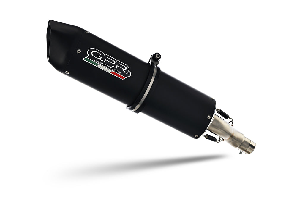 SCARICO GPR FURORE NERO OPACO RACING KTM LC8 ADVENTURE 1050 2015-2016