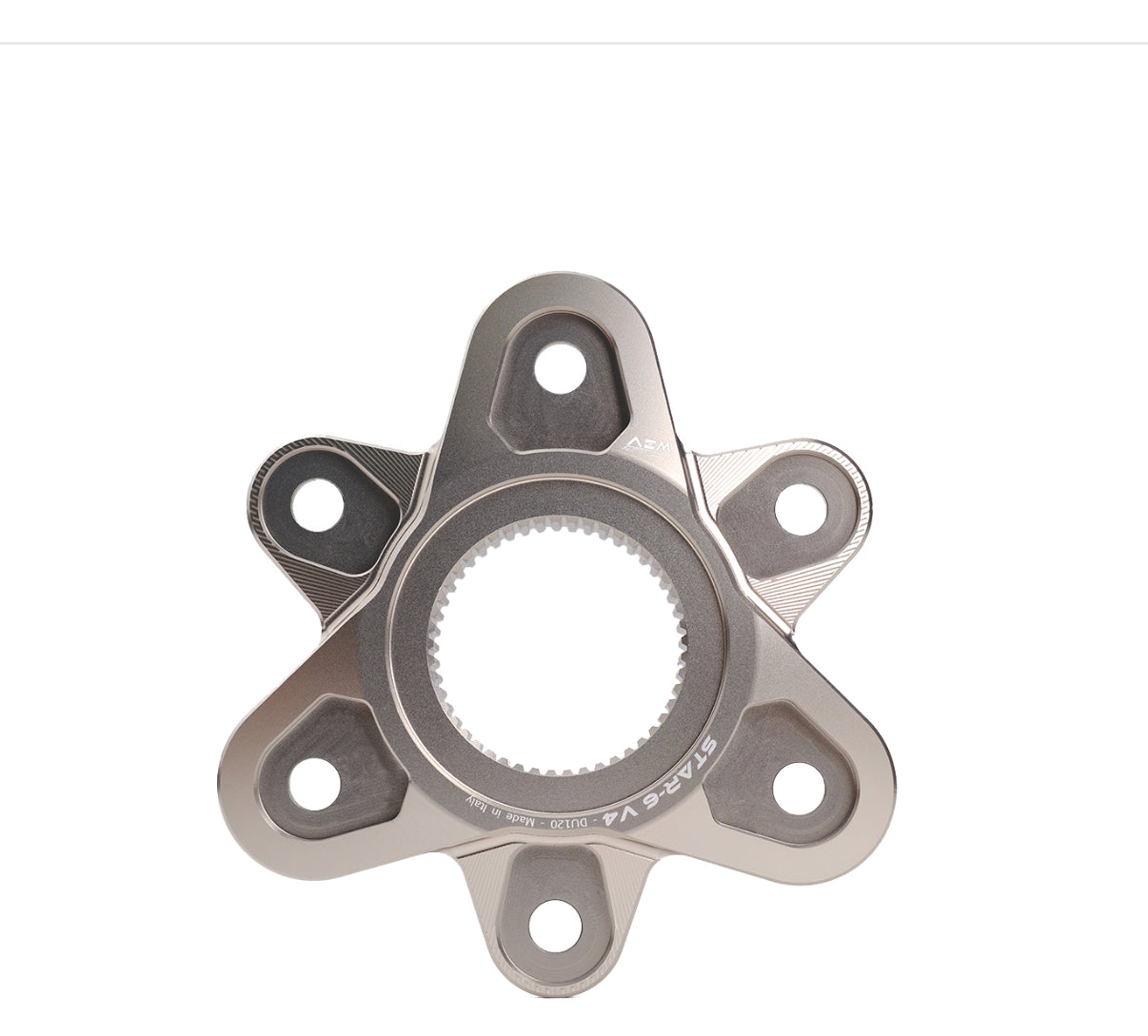 FLANGIA CORONA AEM GRIGIO TITANIO PER DUCATI 1098/1098R/1098S