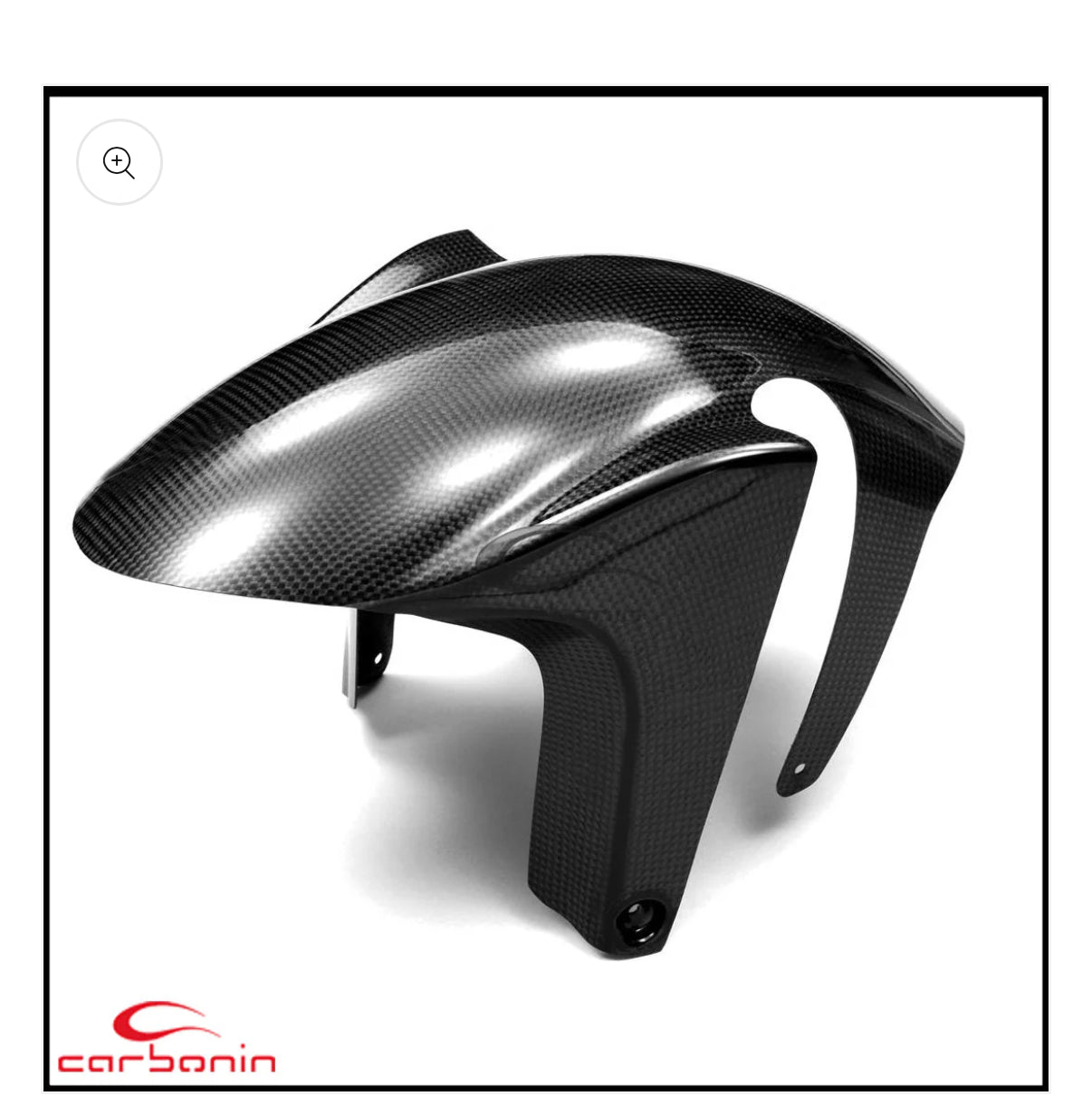 CARBONIN CA4010 CARBON FIBER FRONT MUDGUARD FOR APRILIA RSV4 2009>2014