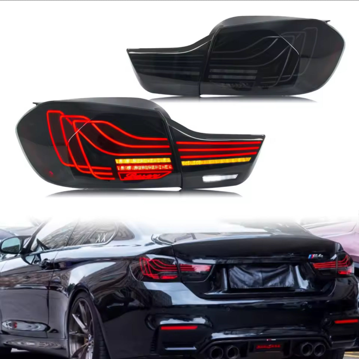 LED Rear Lights for BMW 4 Series 2014-2020 & M4 2014-2020