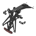 KIT COMPLETO PORTATARGA LIGHTECH LUCE E CATADRIOTTO ITALIA APRILIA RSV4 2009-2019