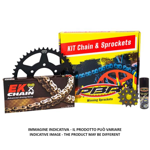 KIT TRASMISSIONE PBR CATENA 520 CORONA 48 PIGNONE 13 GASGAS EC-FSE 450 2003-2012