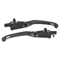 LIGHTECH BLACK BRAKE AND CLUTCH LEVERS TYPE K ALIEN BMW S1000R 2014-2020