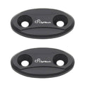 Pair of Lightech Black Aluminum Mirror Caps for BMW S1000RR 2009-2018