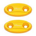 COPPIA TAPPI SPECCHIO LIGHTECH ALLUMINIO ORO BMW S1000RR 2009-2018
