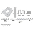 GIVI MONOKEY MONOLOCK REAR TOP BOX MOUNT FOR BENELLI TRK502X 2020-2022 