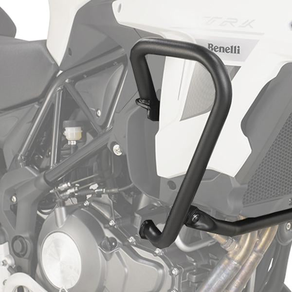 HIGH BLACK TUBULAR ENGINE GUARD FOR BENELLI TRK502X 2020>