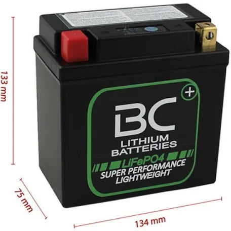 BC BATTERY LITHIUM MOTORCYCLE BATTERY FOR APRILIA RS125 TUONO 2003>2004 