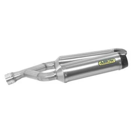 ARROW THUNDER APPROVED ALUMINUM EXHAUST PAIR FOR APRILIA DORSODURO 750 2009>2017