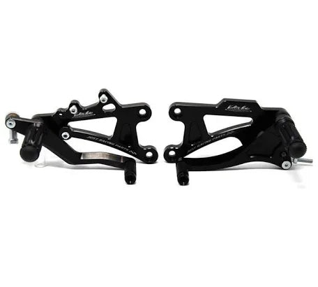VALTERMOTO TYPE 1 BLACK REARSETS FOR APRILIA RS250 1995>2002