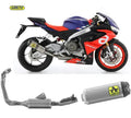 ARROW INDY RACE APPROVED COMPLETE ALUMINUM EXHAUST SYSTEM FOR APRILIA RS660 2020>2023