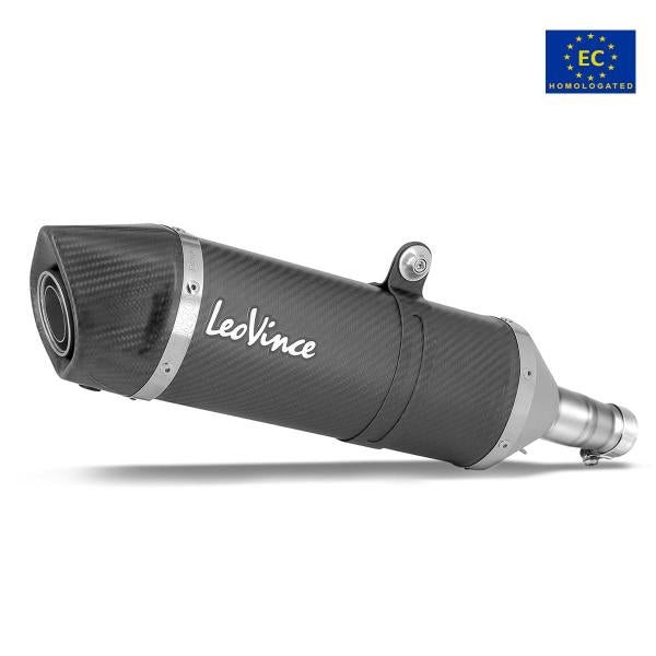 LEOVINCE LV ONE EVO CARBON APPROVED EXHAUST SILENCER BMW F650GS 2008-2012