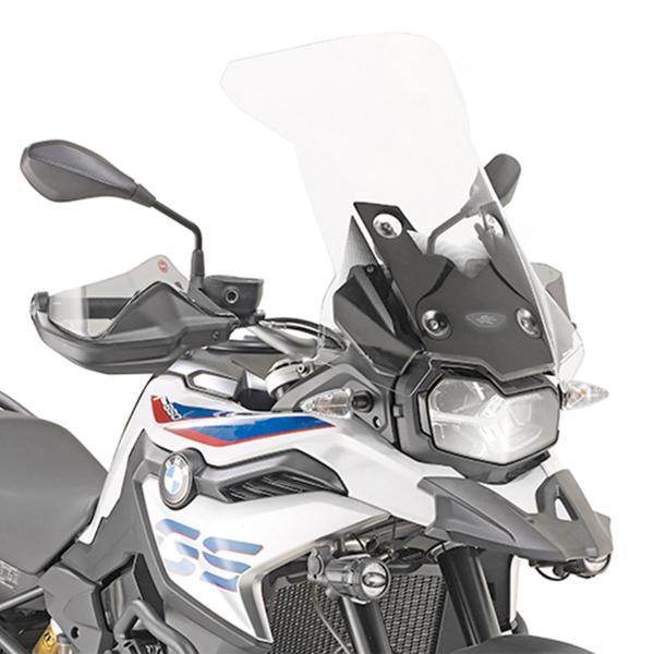 KAPPA TRANSPARENT WINDSCREEN 44X47CM WITH SPECIFIC ATTACHMENTS FOR BMW F750GS 2018>