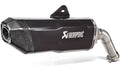AKRAPOVIC EURO5 APPROVED BLACK TITANIUM EXHAUST FOR BMW F750GS / F850GS 2018>