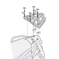 ATTACCO POSTERIORE BAULETTO GIVI MONOKEY BMW F650GS/F800GS 2008-2017