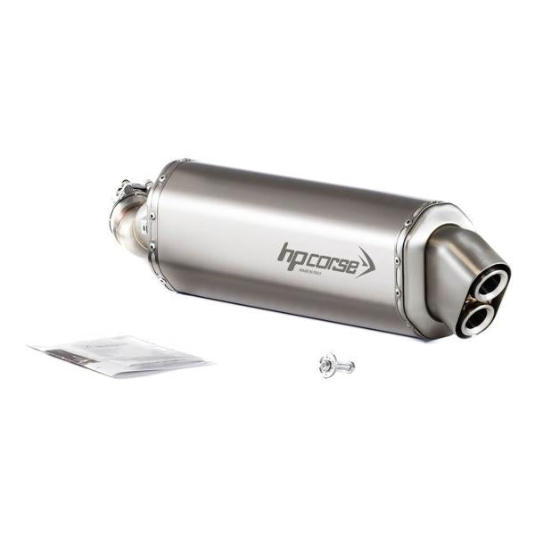 HPCORSE 4-TRACK R SATIN EXHAUST APPROVED BMW F800GS/ADVENTURE 2008-2017