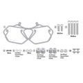 TELAIETTI BORSE LATERALI GIVI BMW F900R 2020-2022