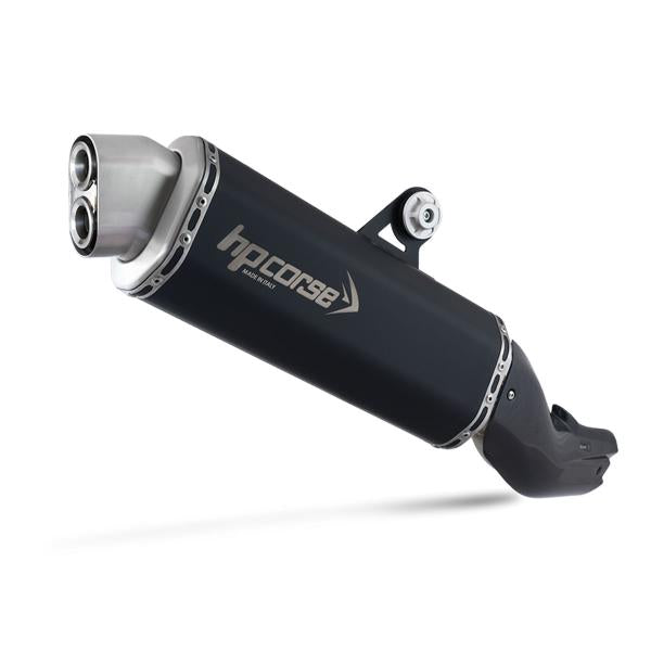 SCARICO HPCORSE 4-TRACK R NERO OMOLOGATO BMW R1200GS/ADVENTURE 2013-2018