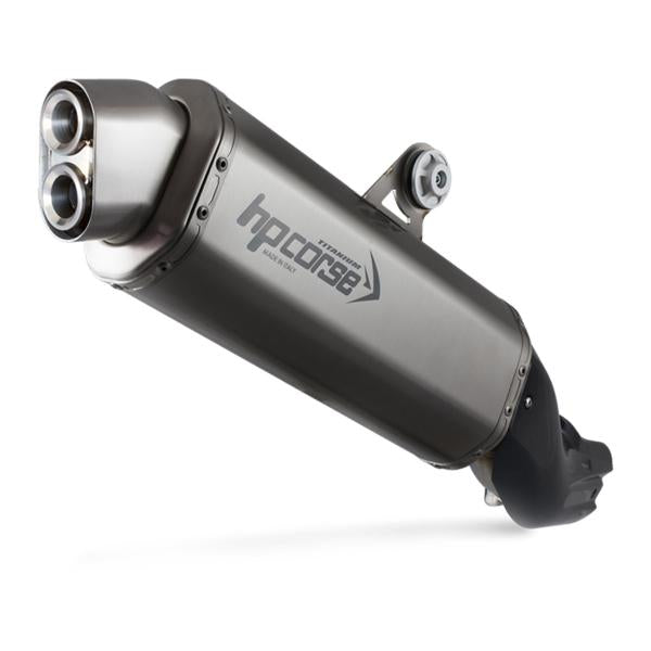 SCARICO HPCORSE 4-TRACK R SATINATO OMOLOGATO BMW R1200GS/ADVENTURE 2013-2018