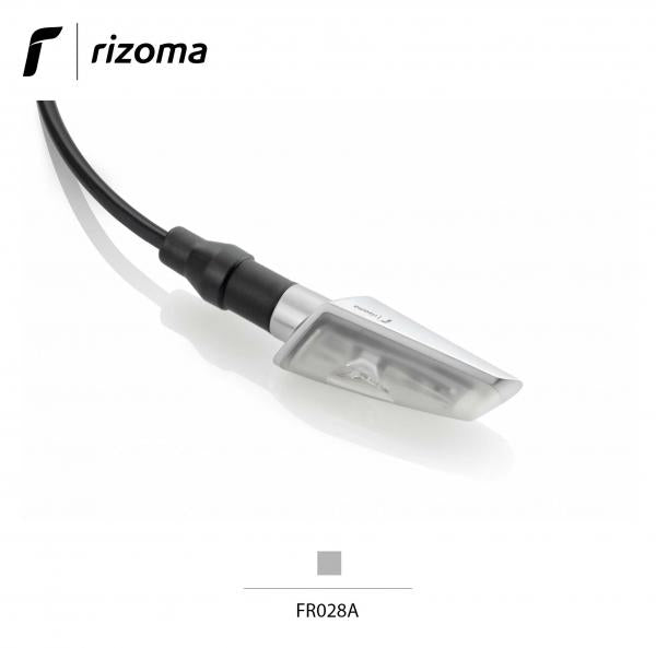 INDICATORE DI DIREZIONE FRECCIA LED RIZOMA ACTION OMOLOGATA COLORE CROMATO