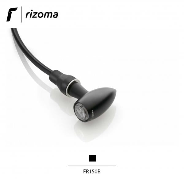 INDICATORE DI DIREZIONE FRECCIA LED RIZOMA CLUB OMOLOGATA COLORE ANODIZZATO NERO