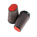 KIT FILTRO ARIA DNA AIR BOX IN PELLE COLORE ROSSO PER BMW RNINET 2014-2017