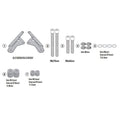 ATTACCO POSTERIORE BAULETTO KAPPA MONOKEY MONOLOCK HONDA ADV350 2022