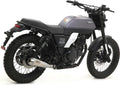 TERMINALE DI SCARICO ARROW PRO RACE OMOLOGATO IN ACCIAIO PER BRIXTON GLANVILLE 250X 2018>2019