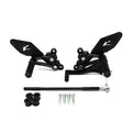 PEDANE ARRETRATE VALTERMOTO REGOLABILI TIPO 1.5 NERE PER DUCATI 1198 2009>2011