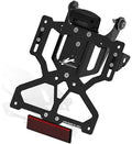 PORTATARGA VALTERMOTO COMPLETO IN ACCIAIO VERSIONE ITALIA PER DUCATI 1198 2009>2011