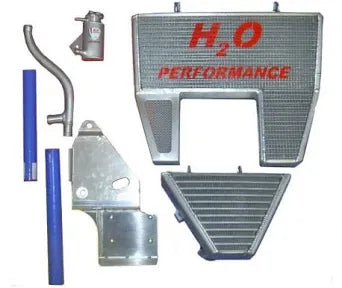 RADIATORE ACQUA MAGGIORATO H2O+KIT DI MONTAGGIO PER DUCATI 1098/1198/848