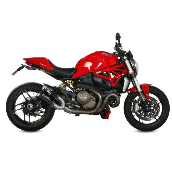 COPPIA SCARICHI MIVV MK3 CARBONIO RACING DUCATI MONSTER 1200/S 2014-2016