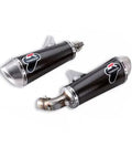 TERMIGNONI D101 TERMINALI DI SCARICO RACING 94DB CARBONIO PER DUCATI MONSTER 696 2008 08>13