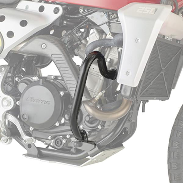 PROTEZIONE PARAMOTORE GIVI NERO FANTICMOTOR CABALLERO SCRAMBLER 500 2018-2022
