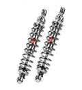 COPPIA AMMORTIZZATORI BITUBO WMB0 341MM CROMATI HARLEY DAVIDSON XL1200