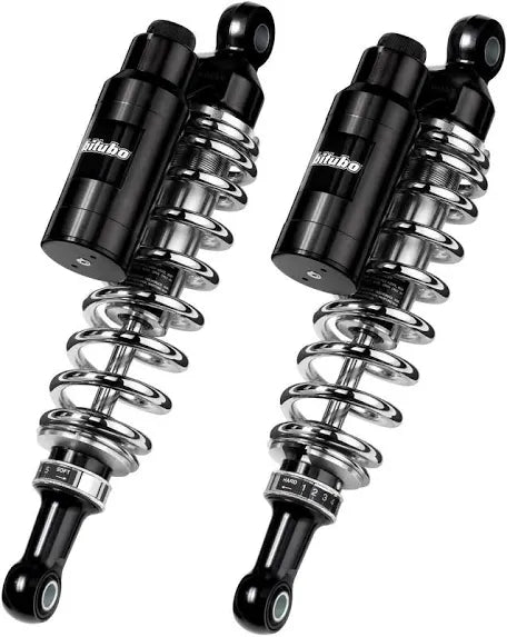 COPPIA AMMORTIZZATORI BITUBO WMT0 330MM CROMATI HARLEY DAVIDSON XL1200