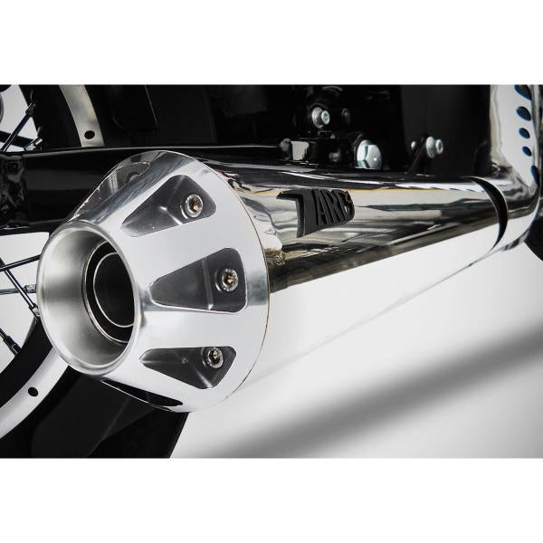 SCARICO COMPLETO ZARD CONICAL ACCIAIO LUCIDO OMOLOGATO HARLEY DAVIDSON SPORTSTER EVO 883/1200 2003-2013