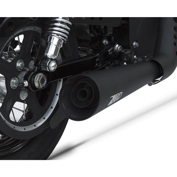 SCARICO COMPLETO ZARD SPORT ACCIAIO NERO OMOLOGATO HARLEY DAVIDSON SPORTSTER EVO 883/1200 2003-2013
