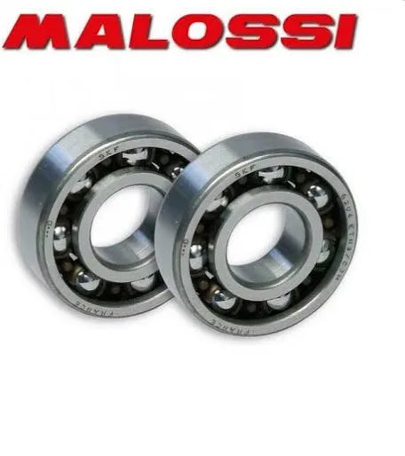 MALOSSI 2 CUSCINETTI A SFERE D.17X47X14 GIOCO C3M ALBERO MOTORE 2T LC (MINARELLI AM 6)
