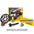 KIT DID PROFESSIONAL CATENA 525 CORONA PIGNONE DUCATI MULTISTRADA 1200/TOURING 2015-2017