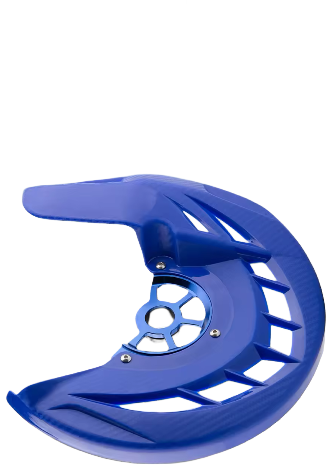 PROTEZIONE DISCO FRENO ANTERIORE IN ABS BLU PER HUSABERG/HUSQVARNA TE/FE