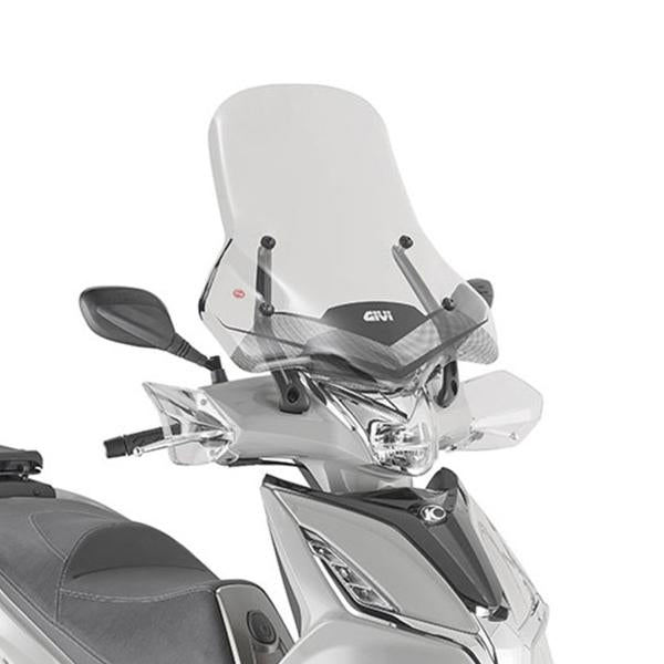 CUPOLINO GIVI TRASPARENTE ALTO KYMCO AGILITY 300 R16 2019-2022