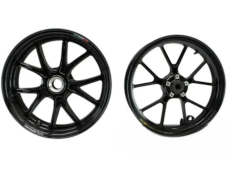 COPPIA CERCHI MARCHESINI M10R ALLUMINIO NERO LUCIDO DUCATI MONSTER 821 2015-2025