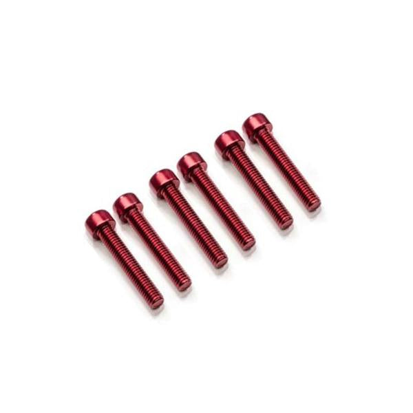 KIT VITI TAPPO SERBATOIO CNC RACING ROSSO DUCATI MULTISTRADA 1200 2010-2017