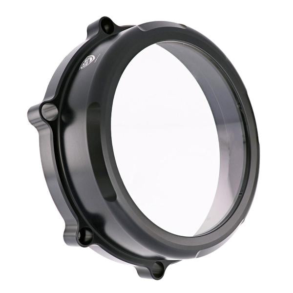 CARTER FRIZIONE TRASPARENTE A SECCO CNC RACING NERO DUCATI MONSTER S4R 2003-2008