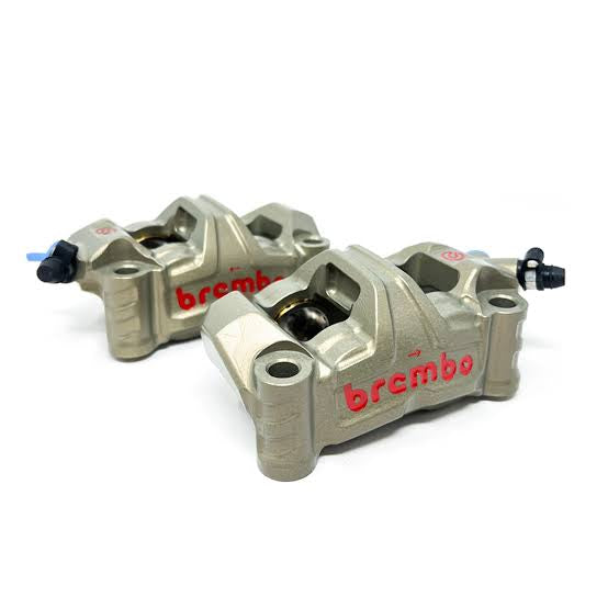 BREMBO RACING GP4RR COPPIA PINZE FRENO RADIALI MONOBLOCCO CNC 108MM P4 32/36