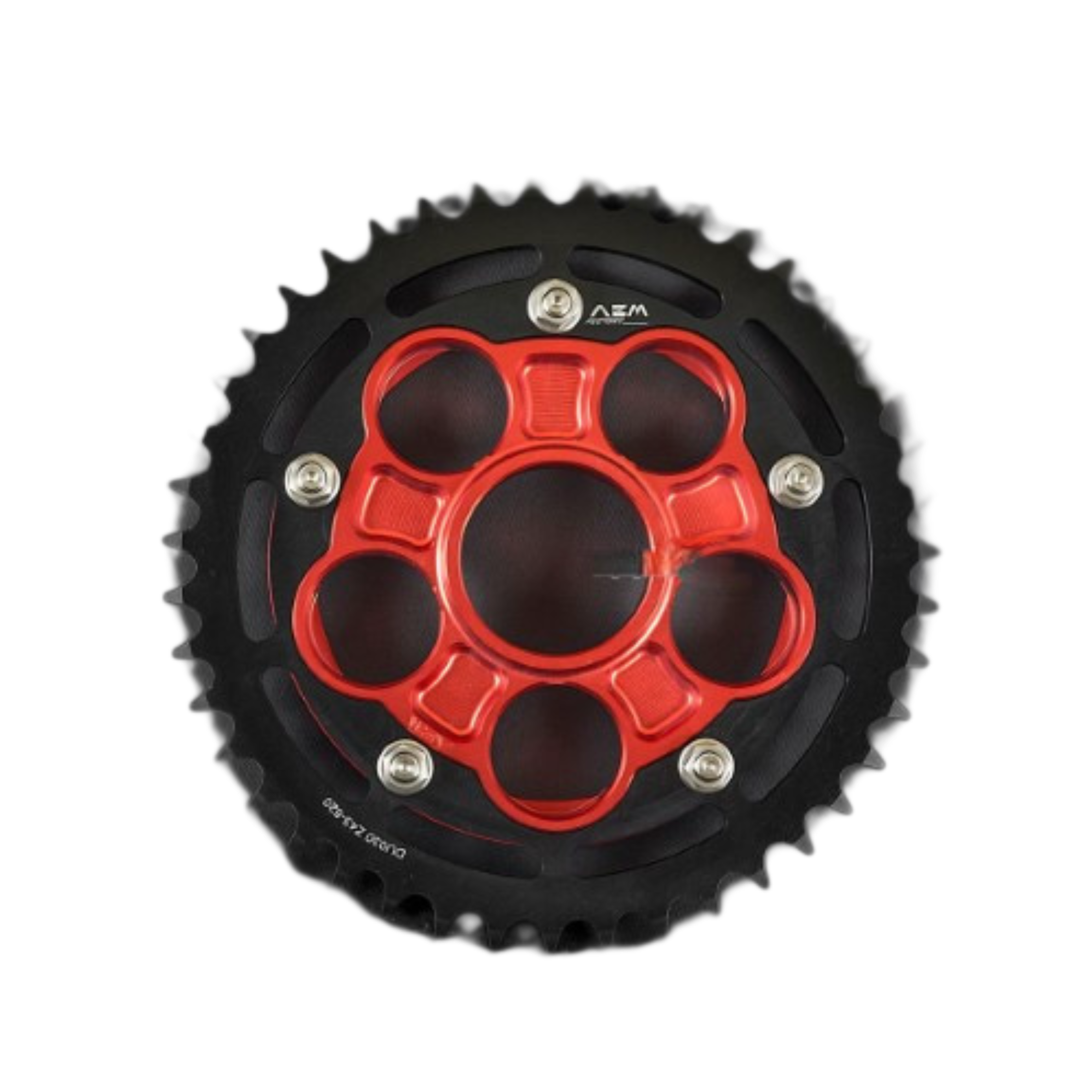 KIT CORONA/PORTACORONA AEM ROSSO LAVA PER DUCATI 916/996/998