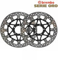 COPPIA DI DISCHI FRENO BREMBO SERIE ORO ANTERIORI FLOTTANTI PER KTM 1090 ADVENTURE ABS